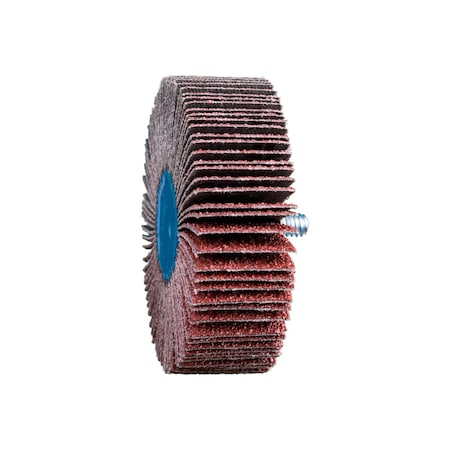 Pferd 3" x 1" Quick Change Flap Wheel - 1/4-20 Thread - Aluminum Oxide - 40 Grit 45449